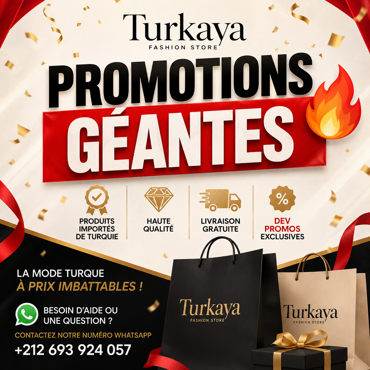 Promotions Géantes 🔥
