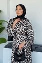Robe satinée Premium Royal Navy