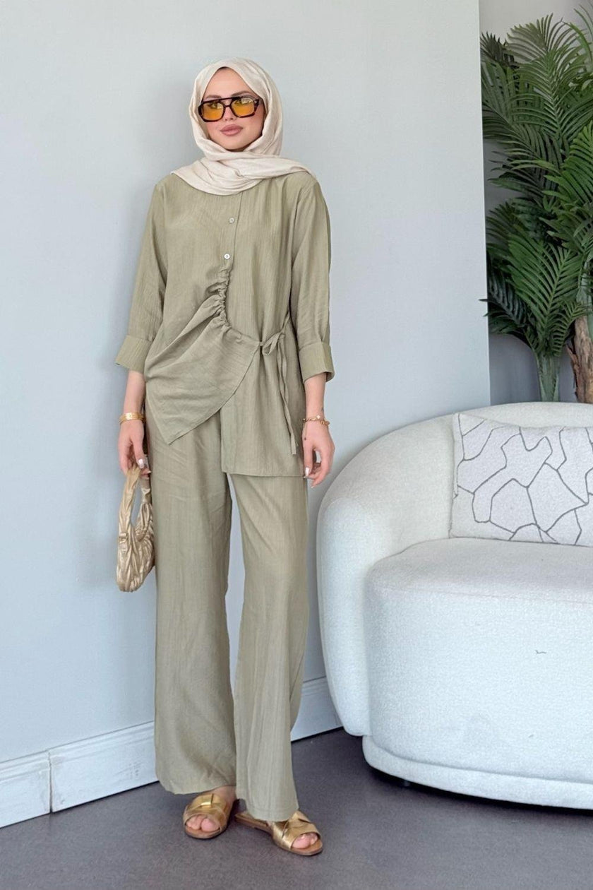 👗 طقم ARYA – قميص وبنطال