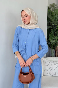 👗 طقم ARYA – قميص وبنطال