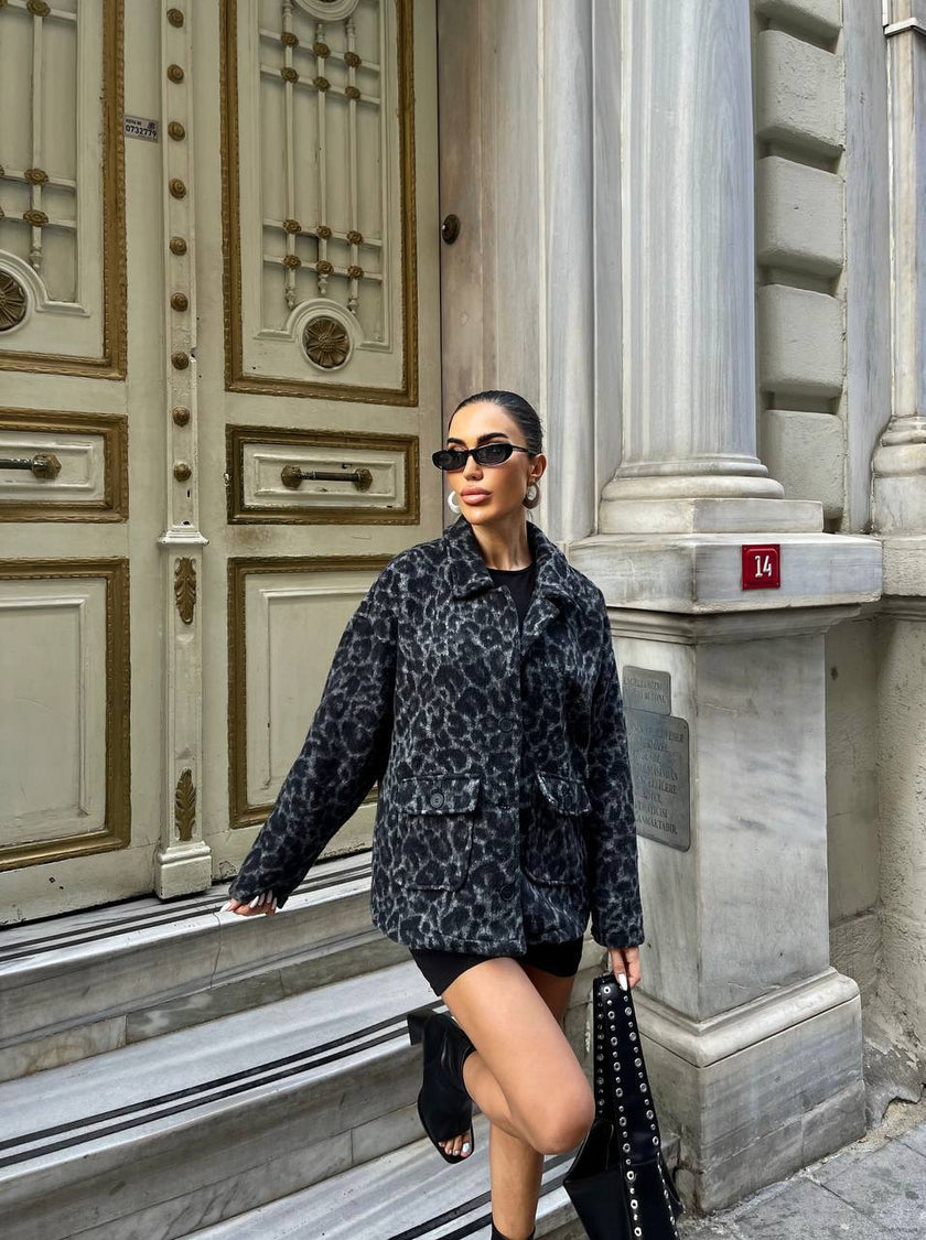 جاكيت بتصميم النمر - استيراد خاص من تركيا