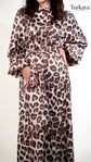 Robe Satinée Premium Léopard