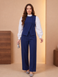 3 PİECES OUTFIT ;  Gilet, Pantalon , Ceinture