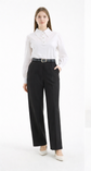 Pantalon classique à jambes larges (Kava)