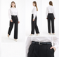 Pantalon classique à jambes larges (Kava)
