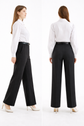 Pantalon classique à jambes larges (Kava)