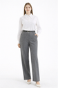 Pantalon classique à jambes larges (Kava)