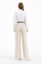 Pantalon classique à jambes larges (Kava)
