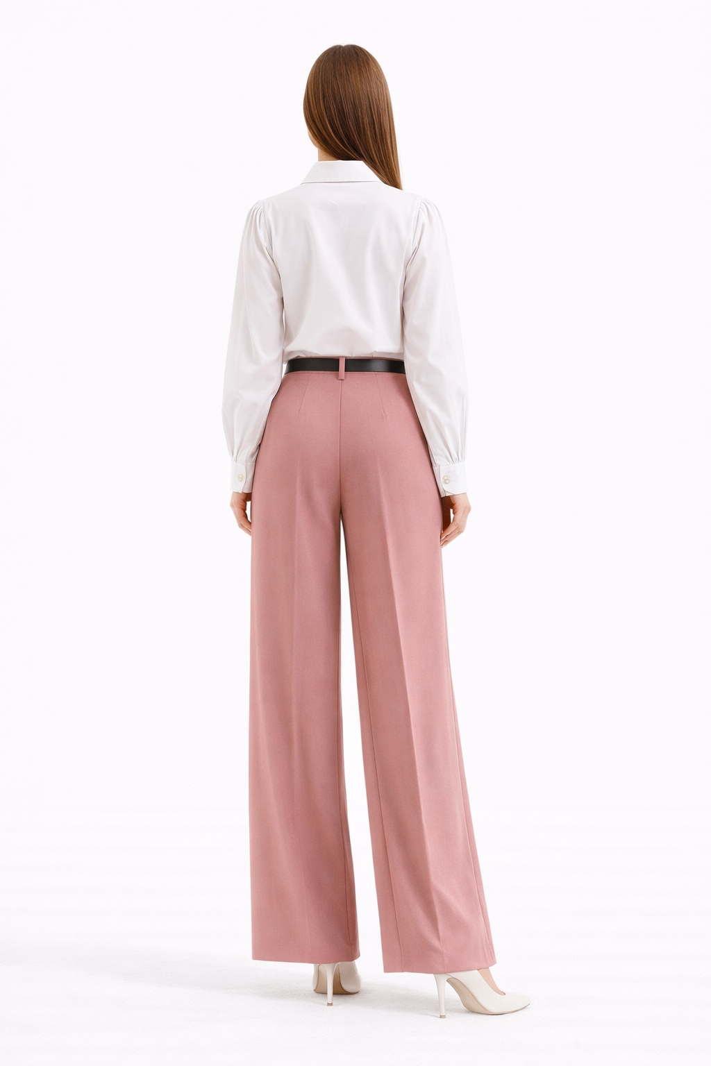 Pantalon classique à jambes larges (Kava)