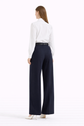 Pantalon classique à jambes larges (Kava)