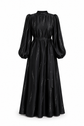 Robe satinée Premium Royal Black