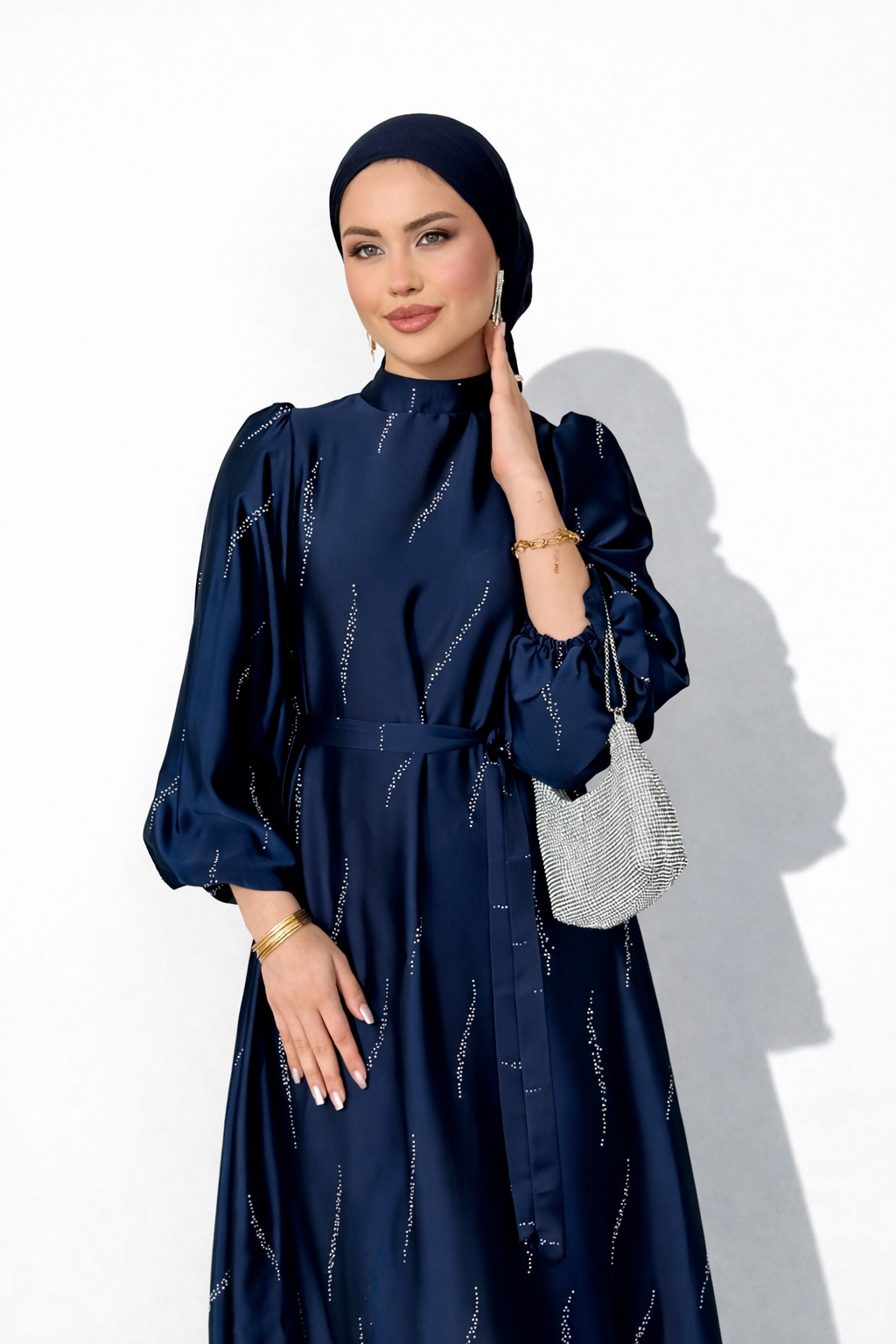 Robe satinée Premium Royal Burgundy