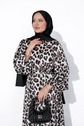 Robe Satinée Premium Léopard