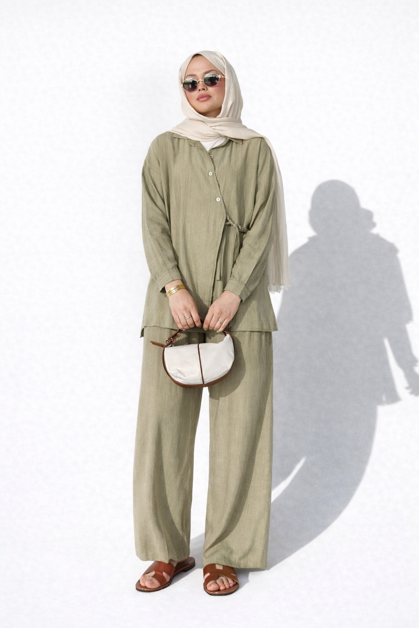 👗 طقم ARYA – قميص وبنطال