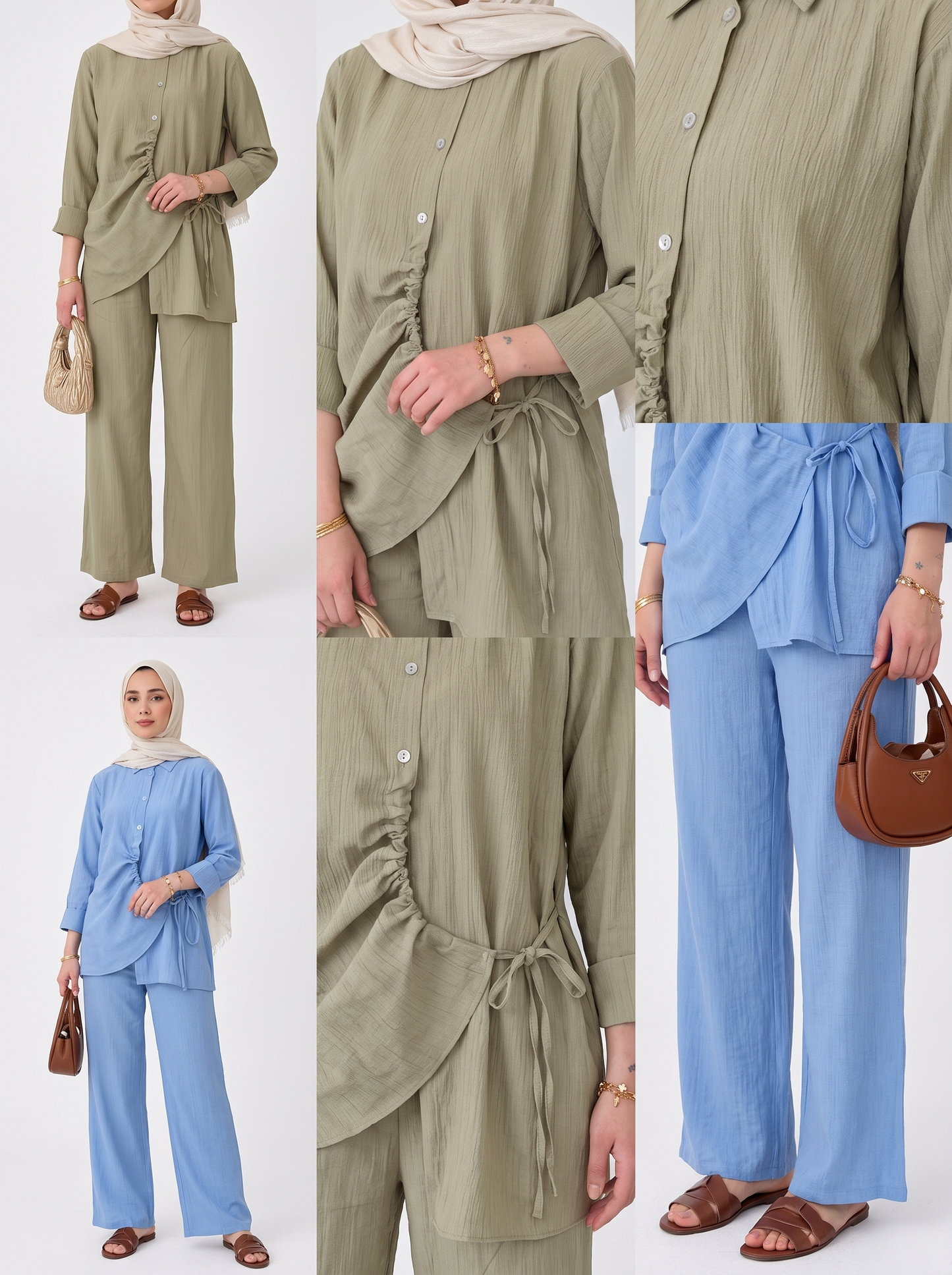 Ensemble ARYA – Chemise et pantalon