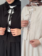 Ensemble Tissu en lin Jupe & Gilet