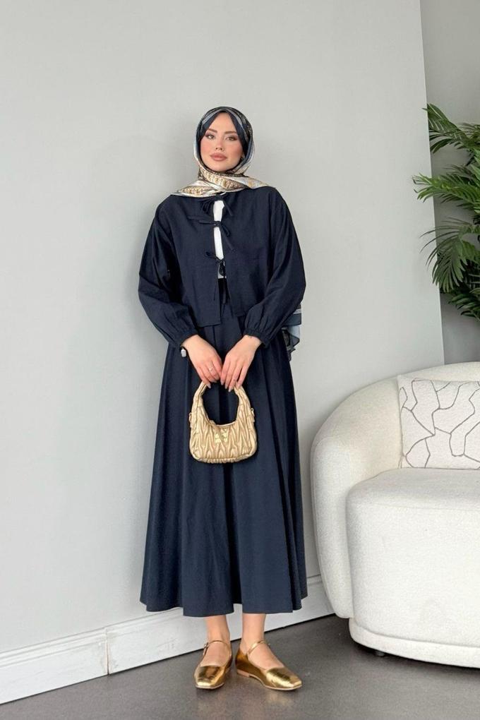 بدلة تنورة سوفي✨👗